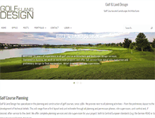 Tablet Screenshot of golf-land-design.com